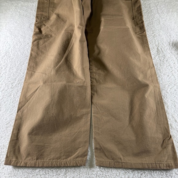 Carhartt Carpenter Workwear Pants Pockets‎ Khaki Tan Brown 40x32 Straight Leg - Picture 9 of 9